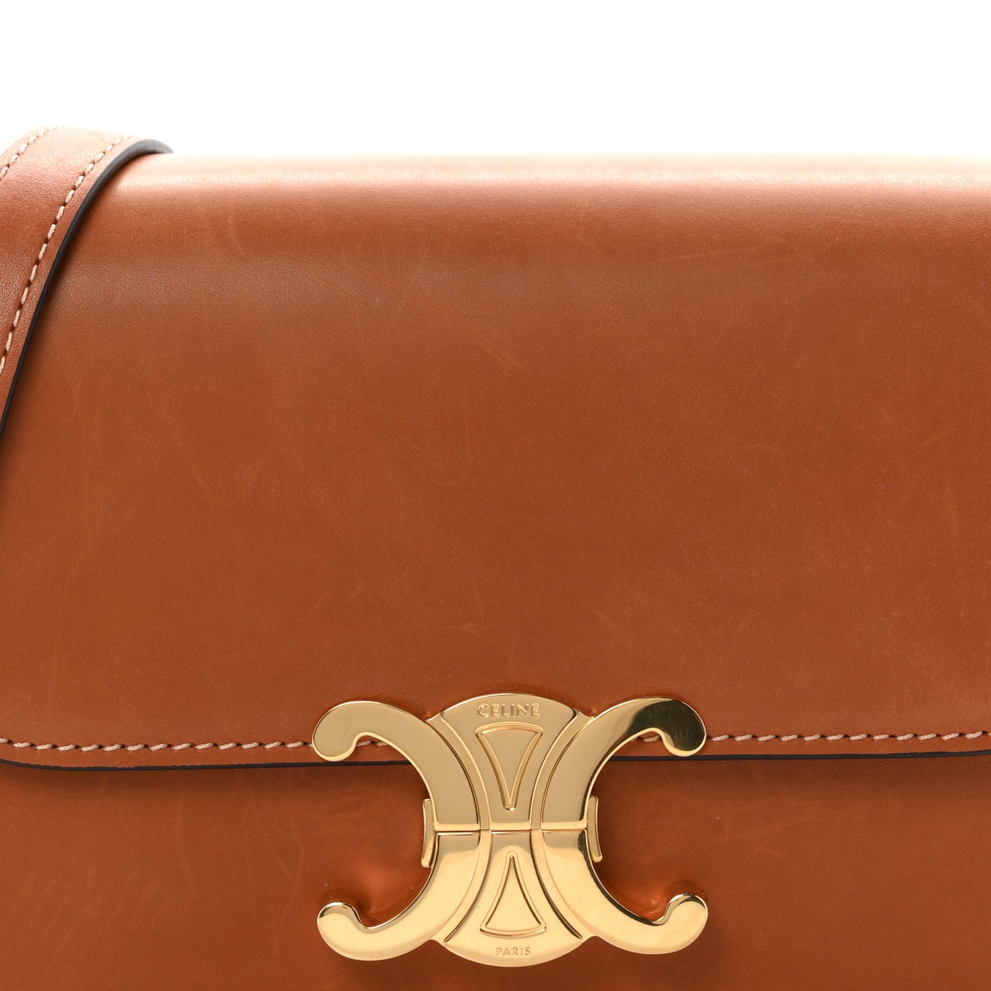 Natural Calfskin Teen Triomphe Tan