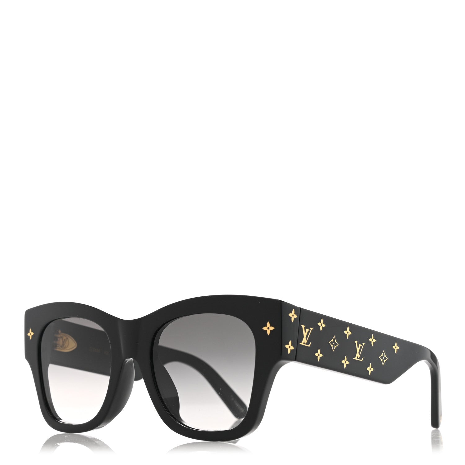 Louis Vuitton Rendez-Vous Square Sunglasses Z1562E Black 1 of 8