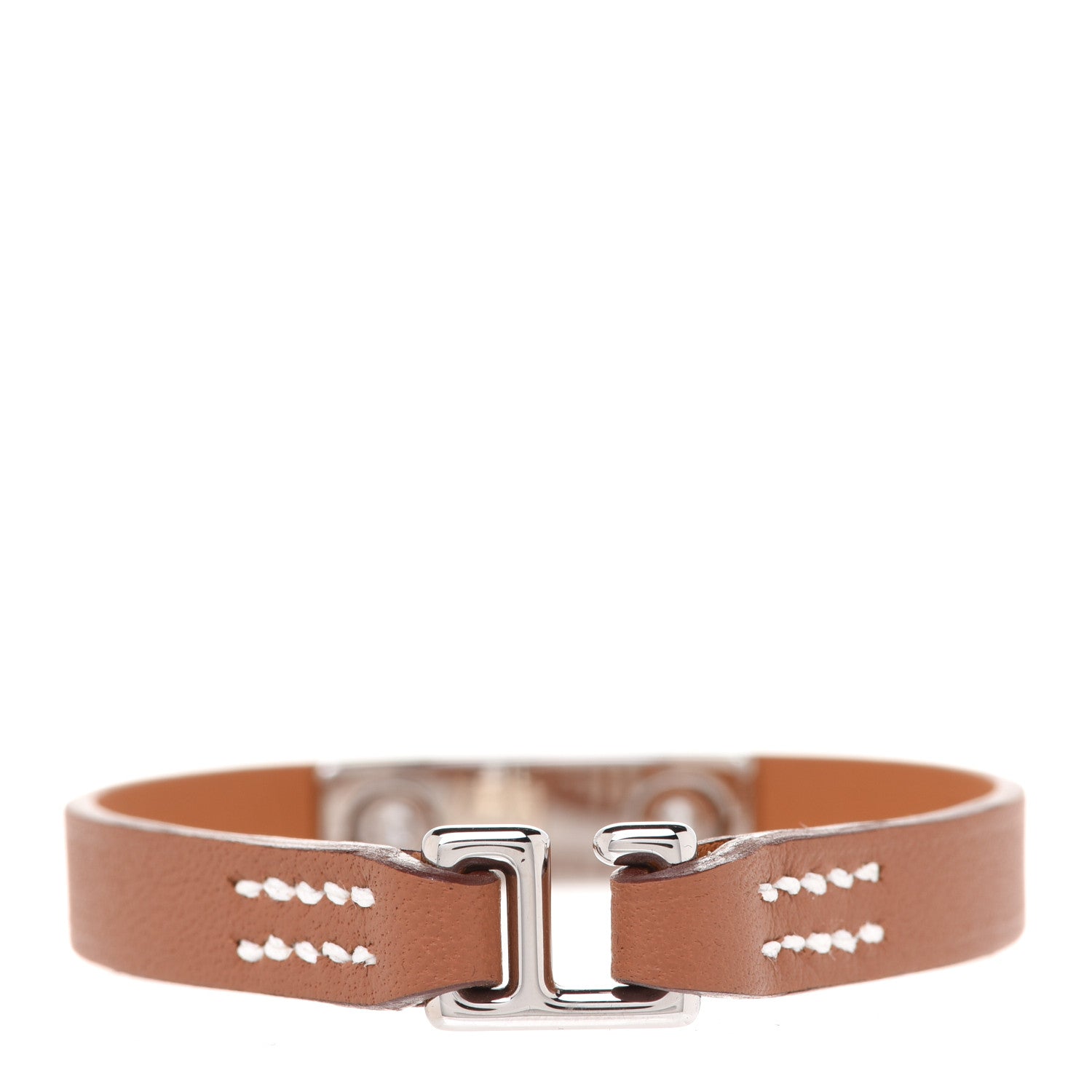 Hermes Swift Micro Rivale Bracelet T3 Gold 3 of 7