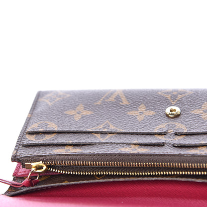 Louis Vuitton Monogram Emilie Wallet Fuchsia 10 of 15