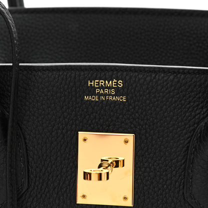 Hermes Togo Birkin 35 Black 6 of 12