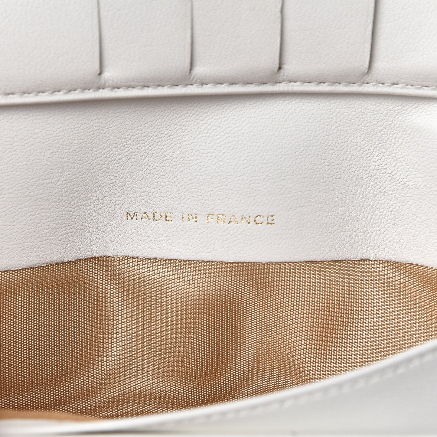 Caviar Timeless CC French Wallet White