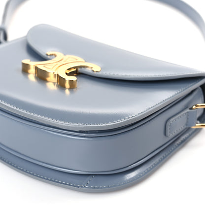 Celine Shiny Calfskin Teen Besace Blue Grey 9 of 9