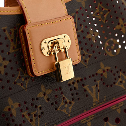 Louis Vuitton Monogram Perforated Musette Fuchsia 11 of 15