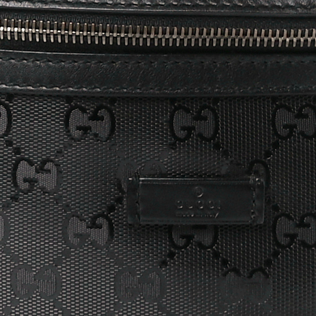 Imprime Monogram Belt Bag Black