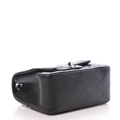 Chanel Caviar Quilted Mini Square Flap Black 4 of 11