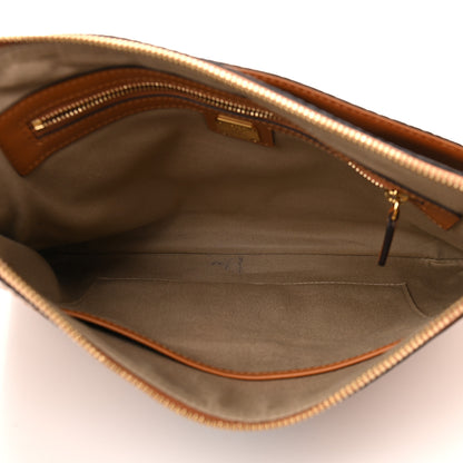 MCM Visetos Rabbit Crossbody Pouch Cognac 5 of 9