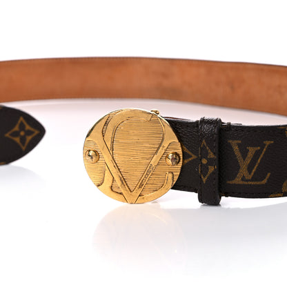 Louis Vuitton Monogram Ceinture 1904 Belt 80 32 10 of 11