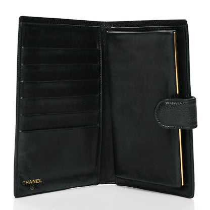 Chanel Caviar Timeless CC French Wallet Black 5 of 8