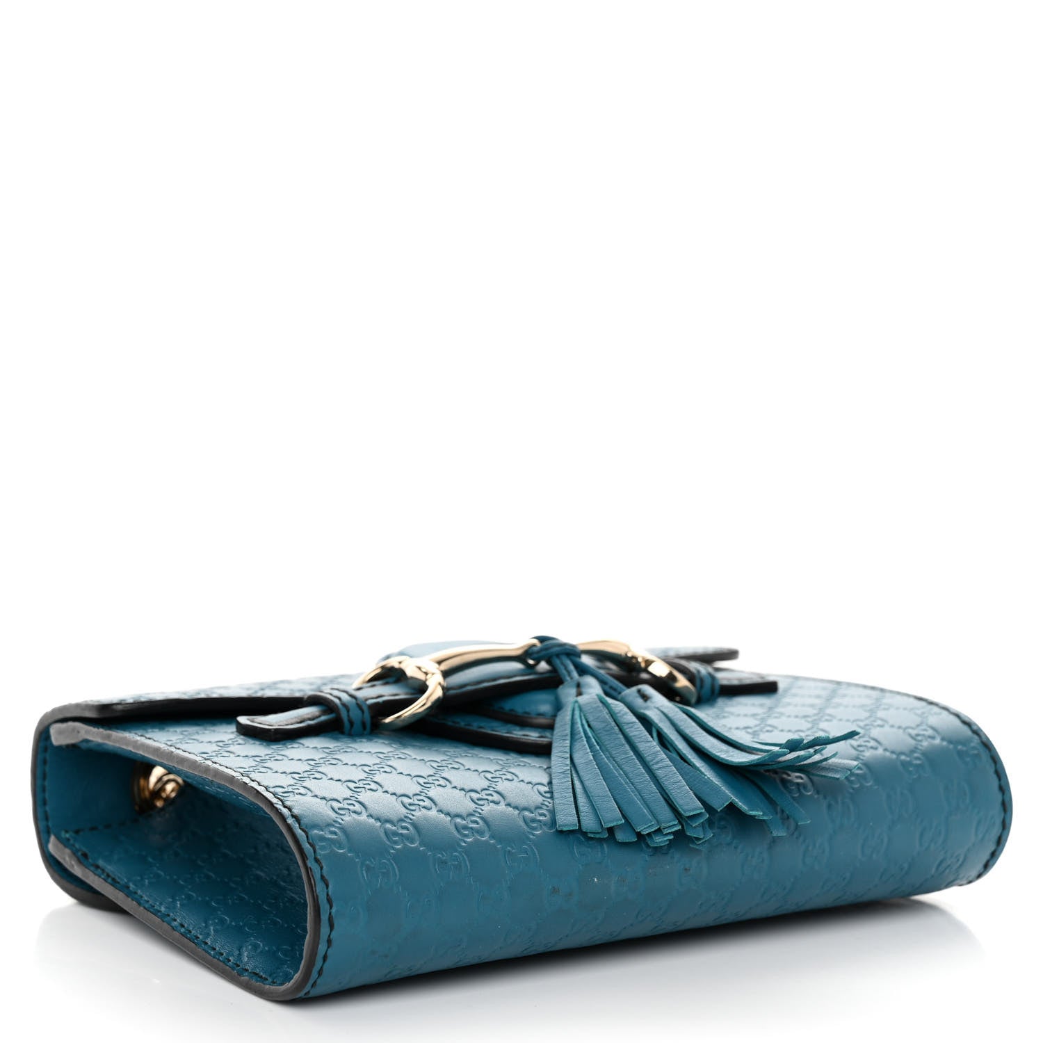 Gucci Microguccissima Mini Emily Shoulder Bag Deep Cobalt 4 of 11