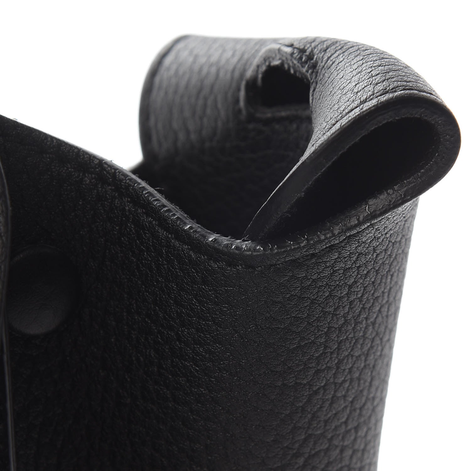Celine Crisped Calfskin Mini Tie Knot Tote Black 8 of 12