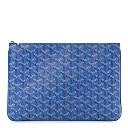 Goyard Goyardine Senat Pochette MM Sky Blue 1 of 7