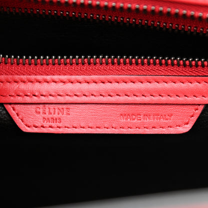 Celine Palmelato Micro Luggage Red 5 of 8