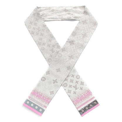 Louis Vuitton Silk Monogram Map Bandeau Pearl Pink 1 of 3