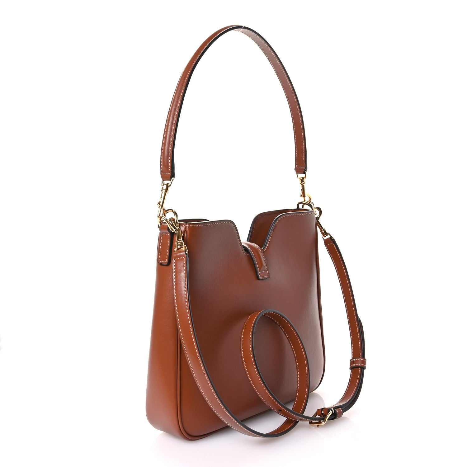Celine Smooth Calfskin Small Camille 16 Soft Bag Tan 3 of 9