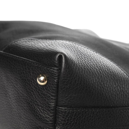 Gucci Monogram Bucket Tote Black 13 of 15