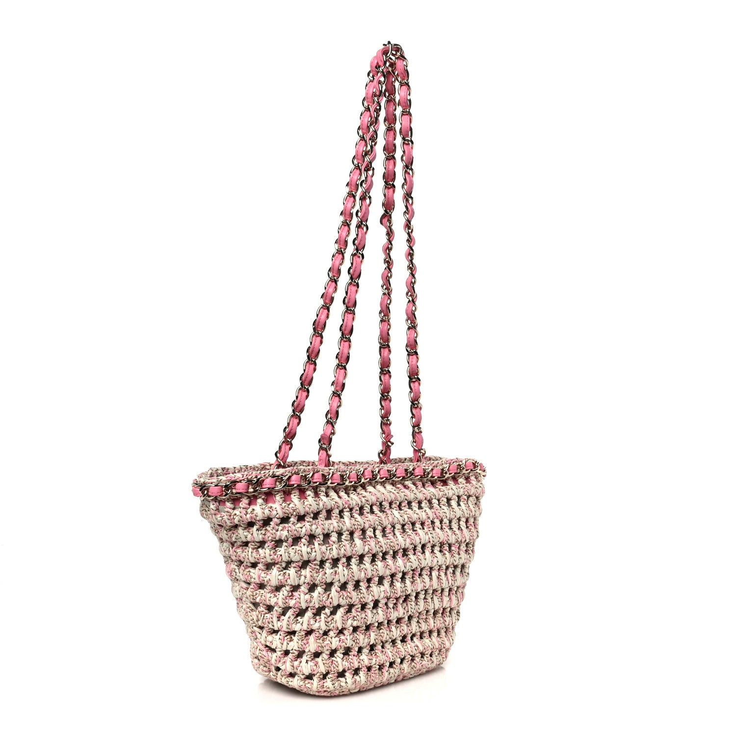 ◆SALE◆　■美品■　シャネル CCフィグリー チェーン トート バッグ ピンクベージュ レザー A93341 箱 【257049】◇ CHANEL - ◇SALE◇ □美品□ シャネル CCフィグリー チェーン トート