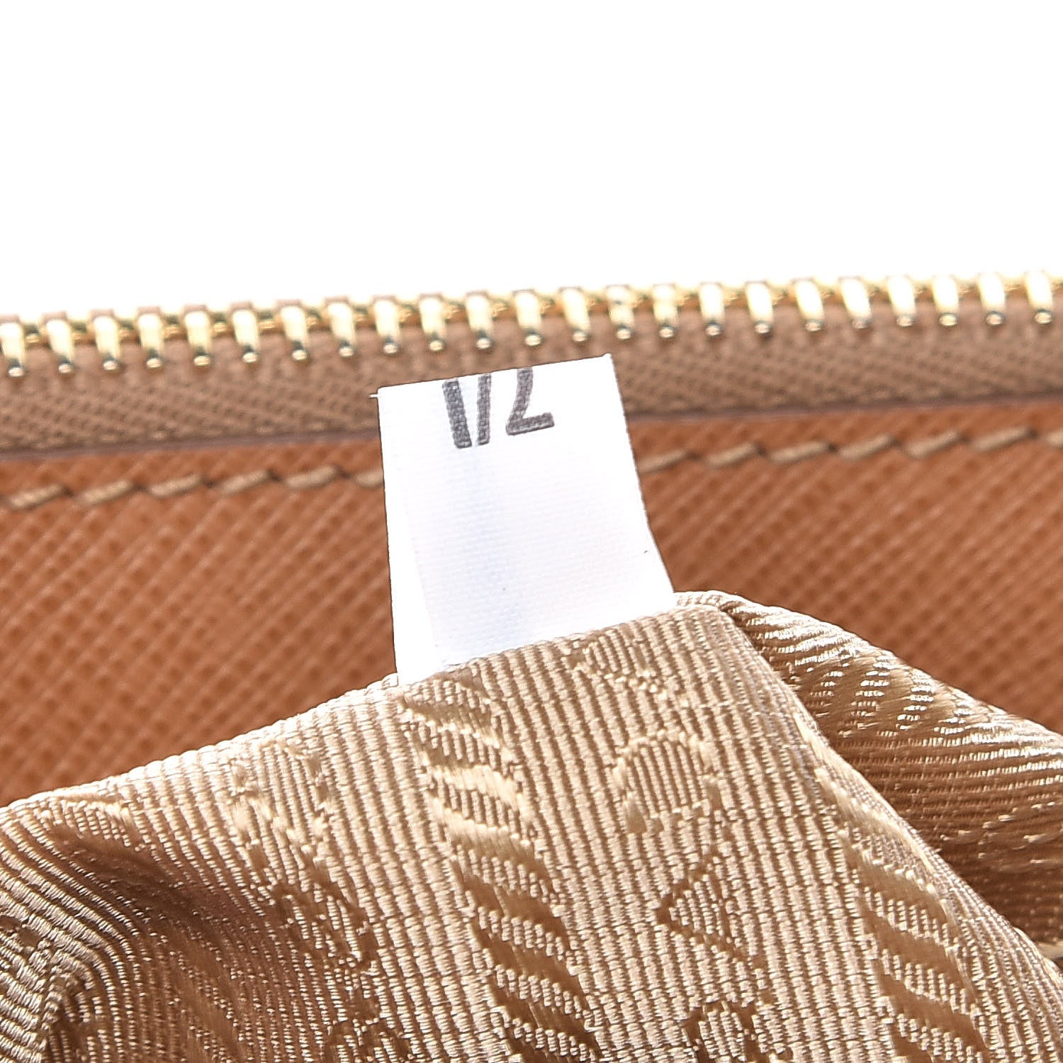 Prada Saffiano Medium Galleria Double Zip Tote Caramel 6 of 11