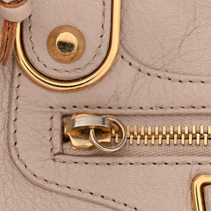 Balenciaga Chevre Gold Hardware Metallic Edge City Beige Praline 11 of 11