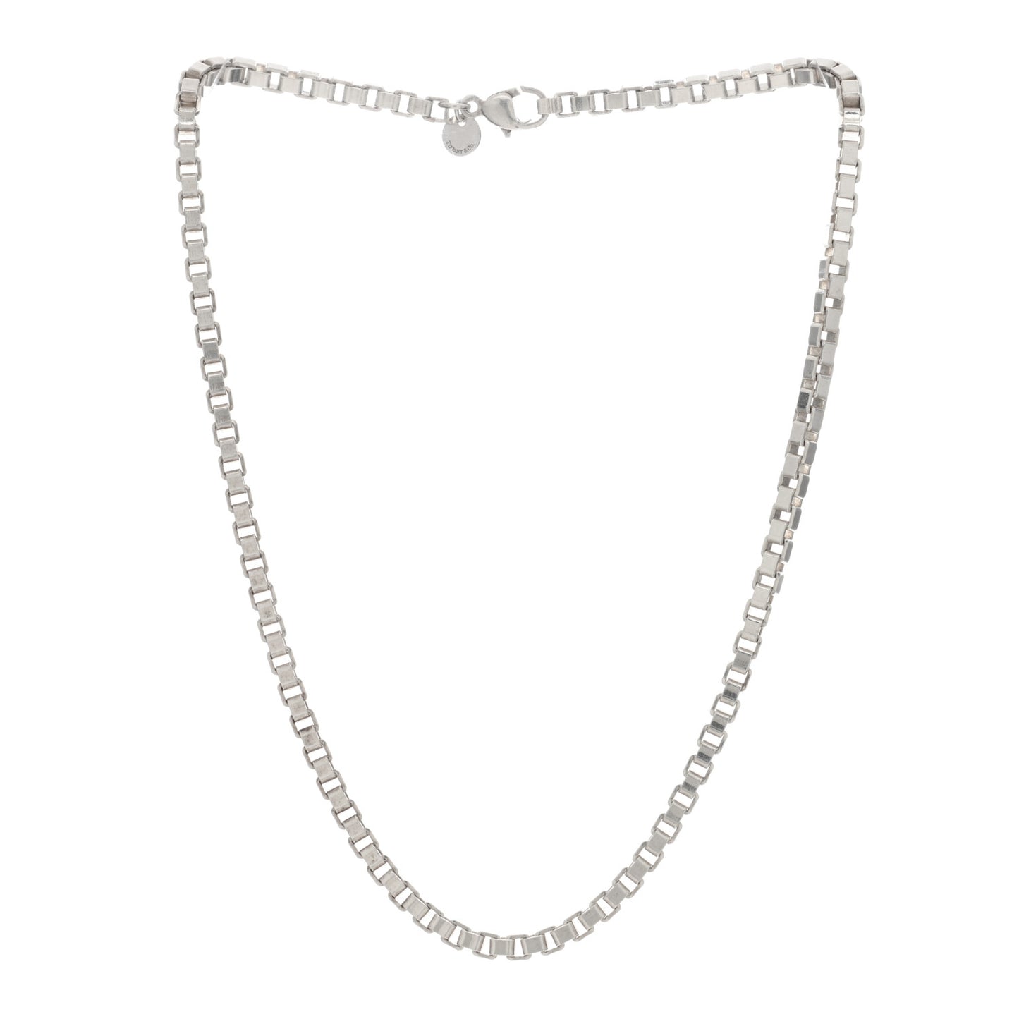Sterling Silver 4mm Venetian Link Necklace