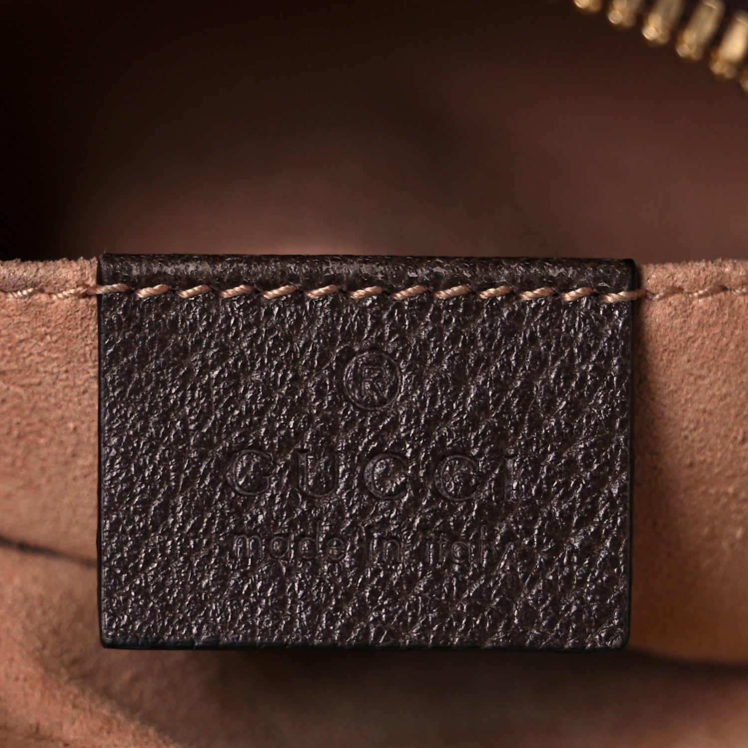 Gucci GG Supreme Monogram Web Small Ophidia Belt Bag 105 42 Dark Brown 5 of 8