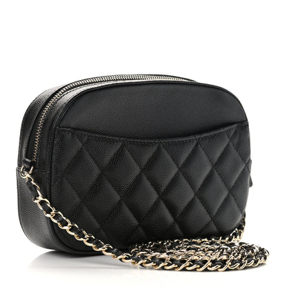 Chanel Caviar Quilted Vanity With Chain Black 3 of 10