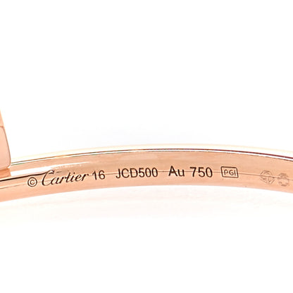 Cartier 18K Pink Gold Small Juste Un Clou Bracelet 16 4 of 5