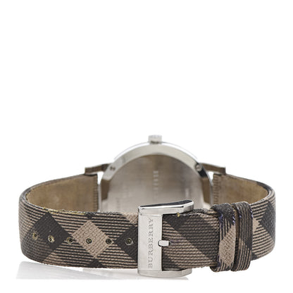 Burberry Stainless Steel 38mm Heritage Nova Check Quartz Watch Beige BU9023 4 of 12