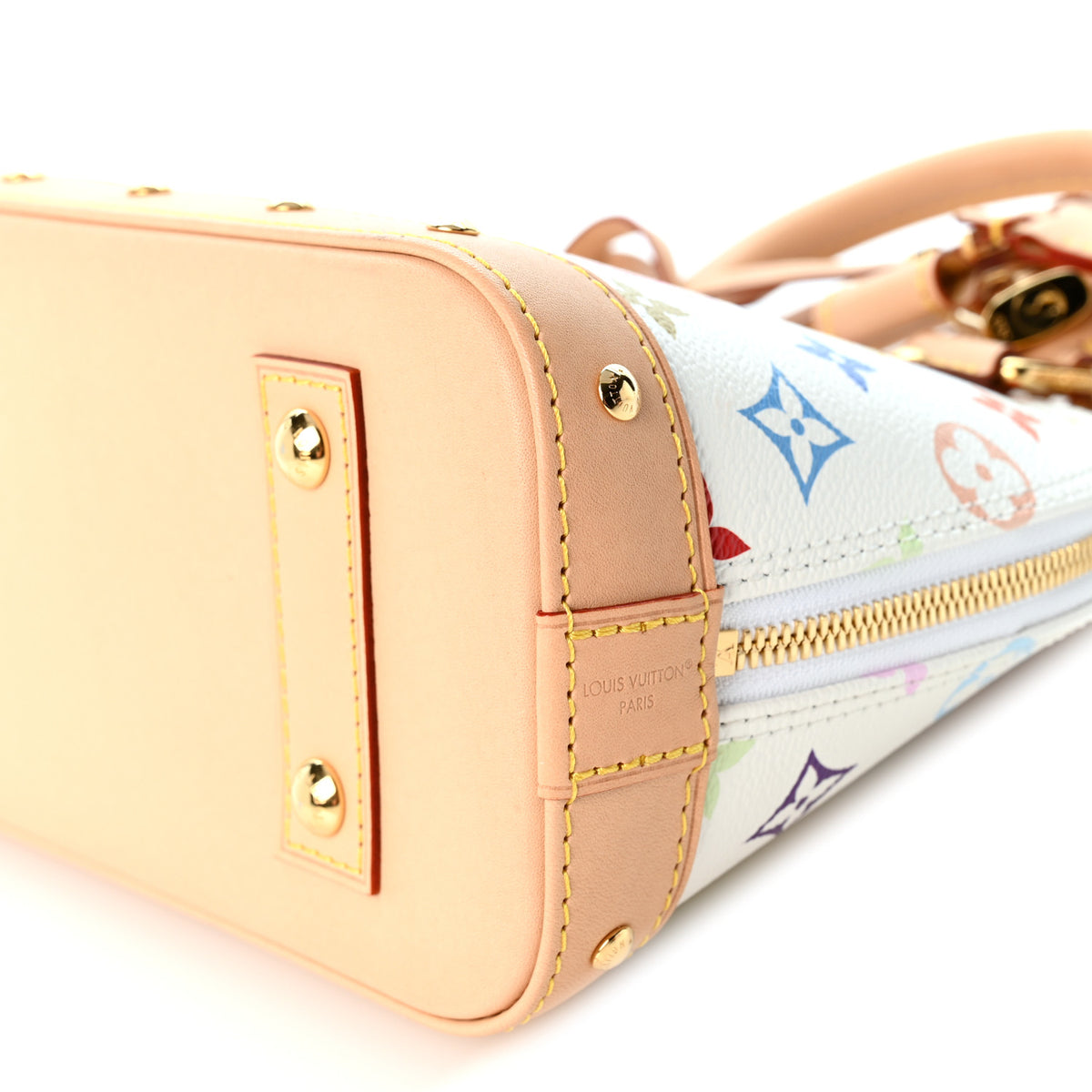 LV x TM Monogram Multicolor Alma BB White