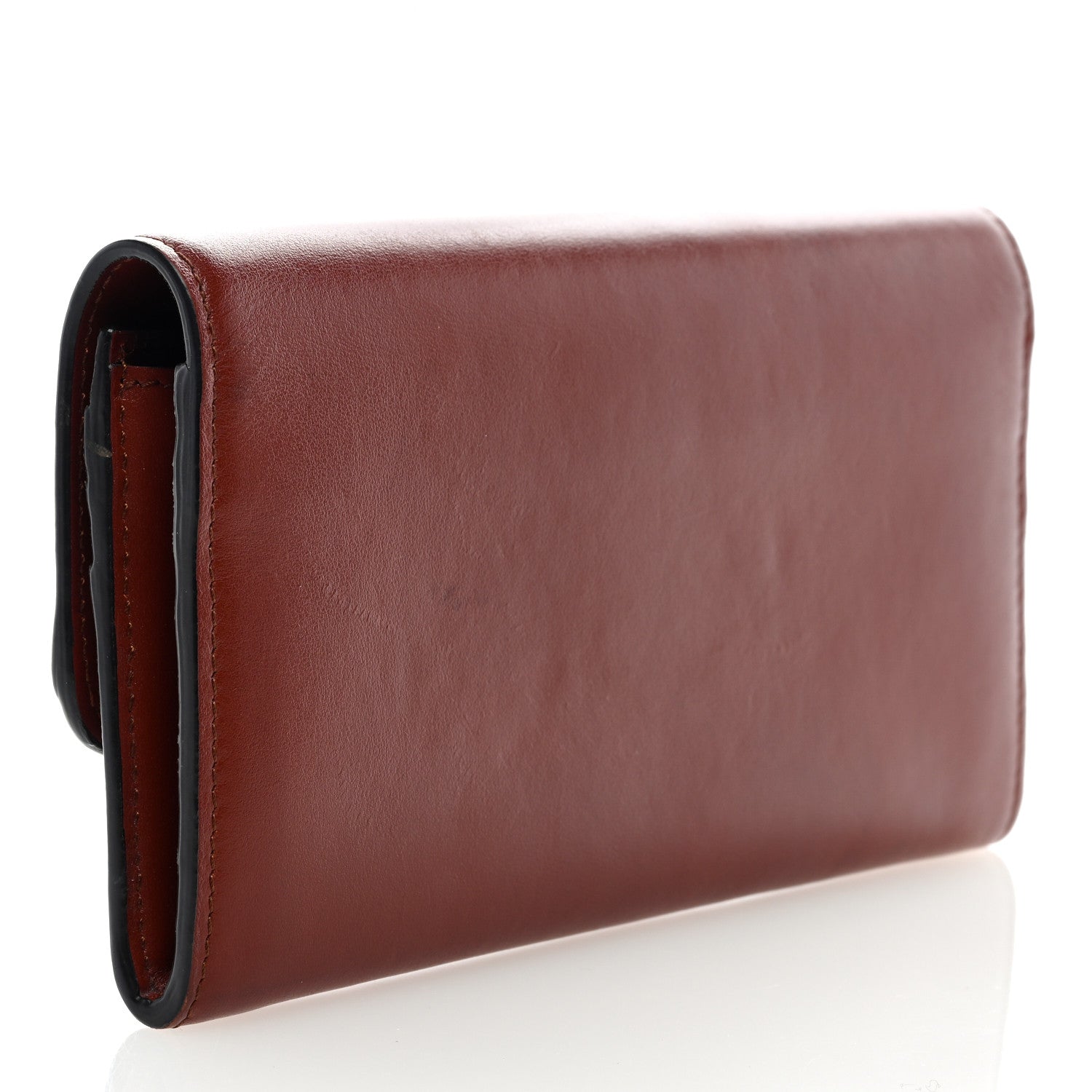 Chloe Smooth Calfskin Chloe Long Wallet Tan 3 of 7