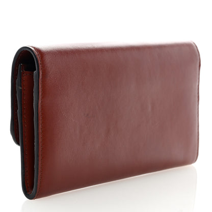 Chloe Smooth Calfskin Chloe Long Wallet Tan 3 of 7