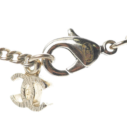 Chanel Tweed Effect CC Necklace Gold 5 of 6