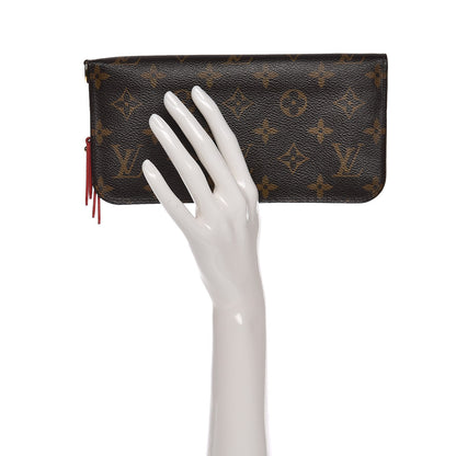 Louis Vuitton Monogram Kusama Waves Insolite Wallet Red 2 of 9