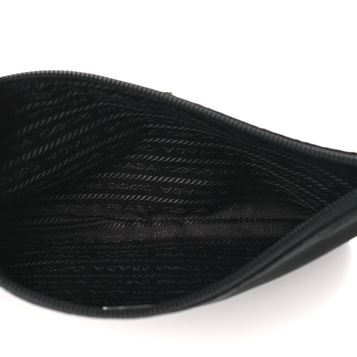 Tessuto Nylon Vela Wristlet Black