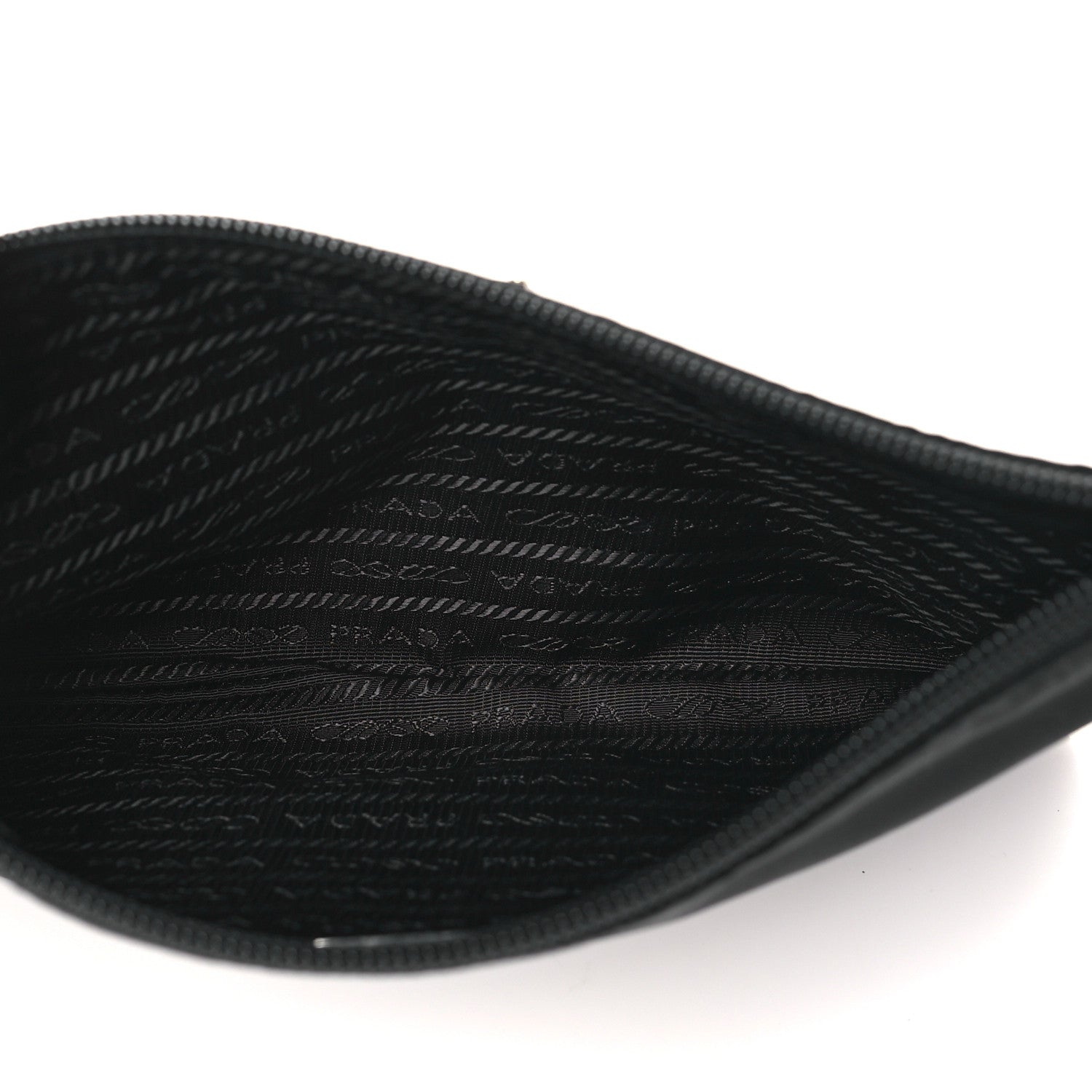 Prada Tessuto Nylon Vela Wristlet Black 5 of 10