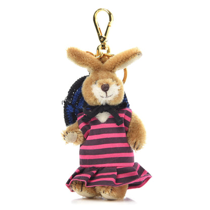 Prada Trick LuLu Keychain Charm Naturale Fuxia 1 of 4