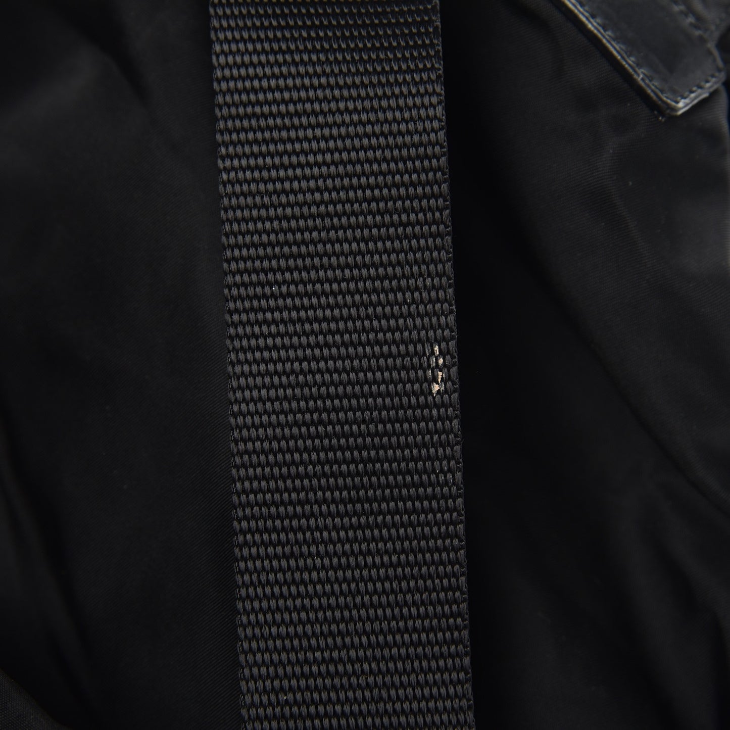 Nylon Vela Medium Backpack Black