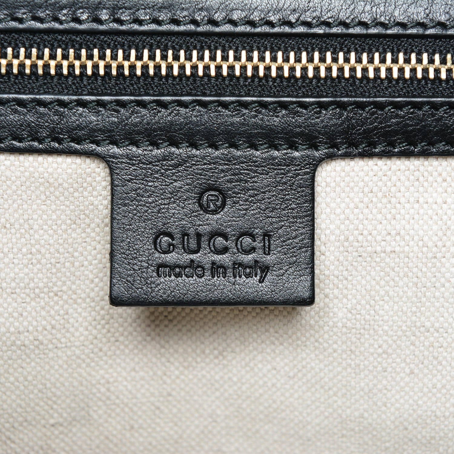 Gucci Guccissima Medium Emily Shoulder Bag Black 6 of 7