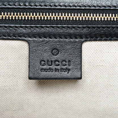 Gucci Guccissima Medium Emily Shoulder Bag Black 6 of 7
