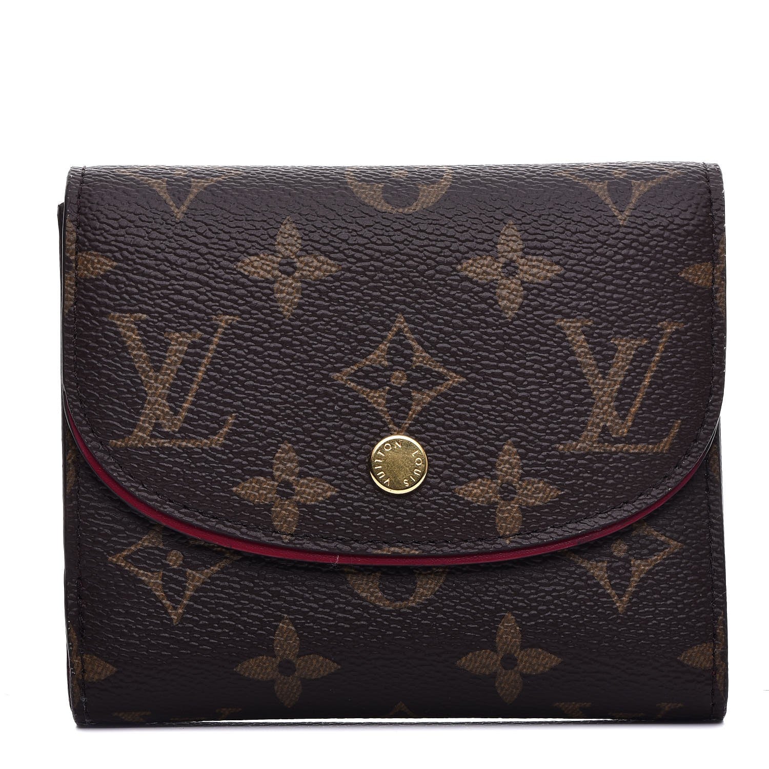 Louis Vuitton Monogram Ariane Compact Wallet Fuchsia 1 of 8