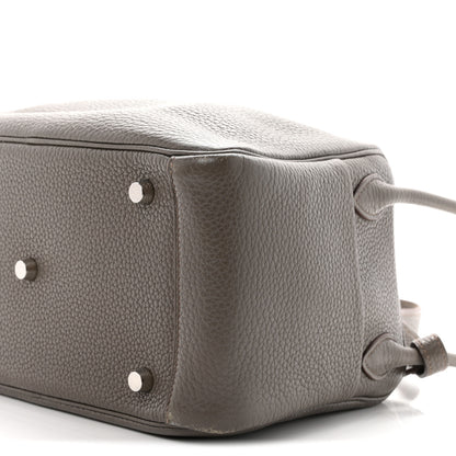 Hermes Taurillon Clemence Lindy 26 Etain 9 of 10