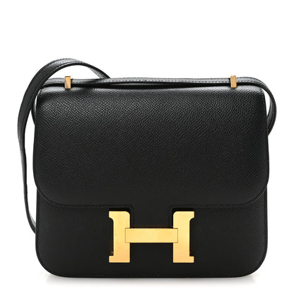 Hermes Epsom Constance 18 Black 1 of 12