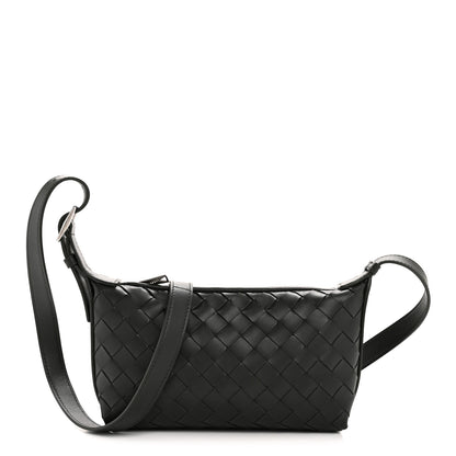 Bottega Veneta Calfskin Intrecciato Traveler Phone Pouch Dark Green 1 of 11