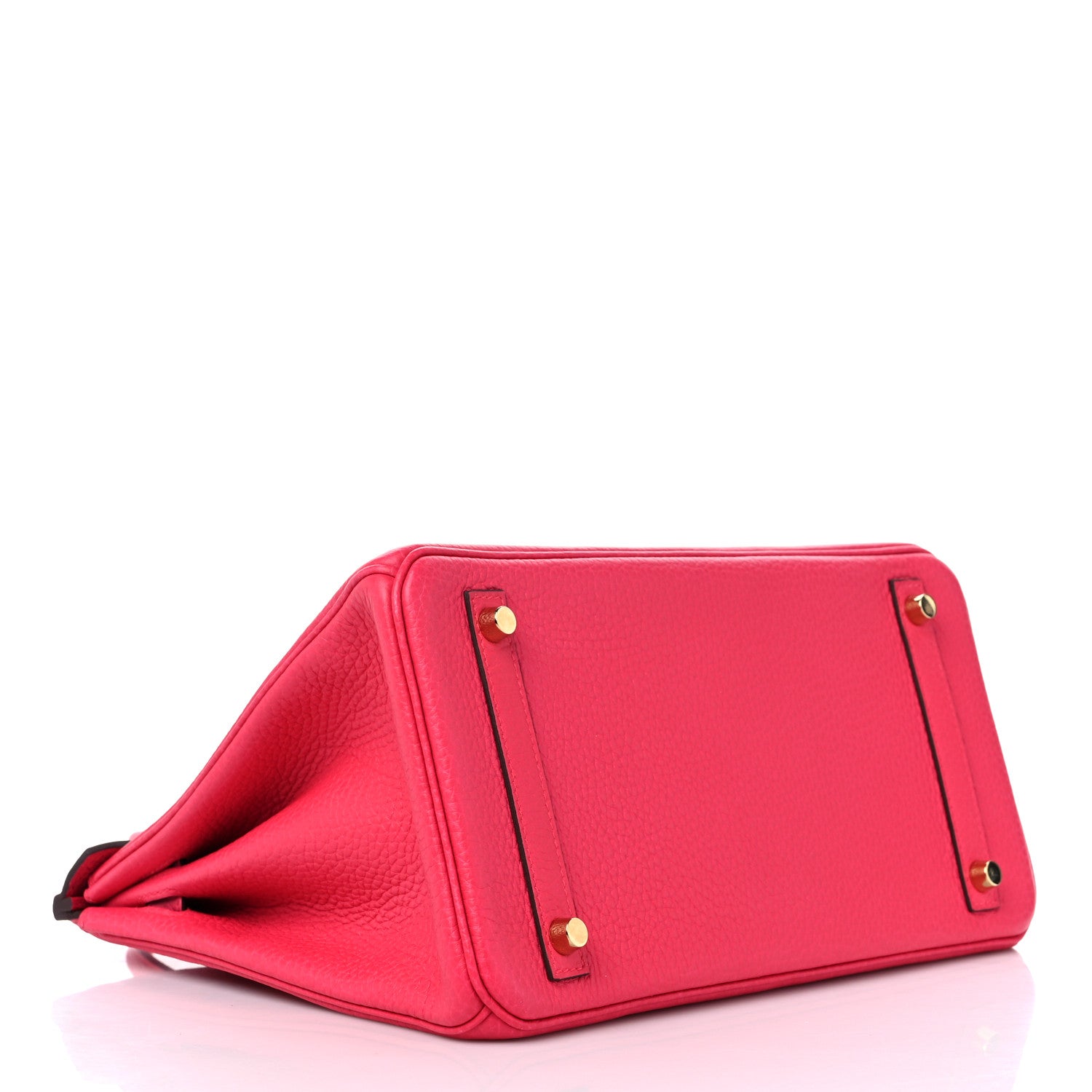 Hermes Taurillon Clemence Birkin 30 Rose Extreme 4 of 14