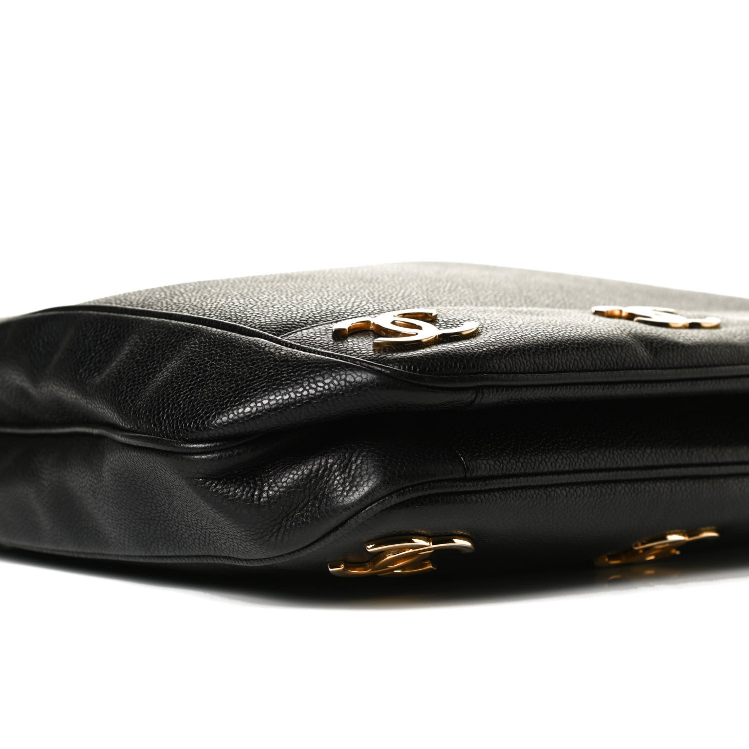 Chanel Caviar CC Shoulder Bag Black 9 of 16