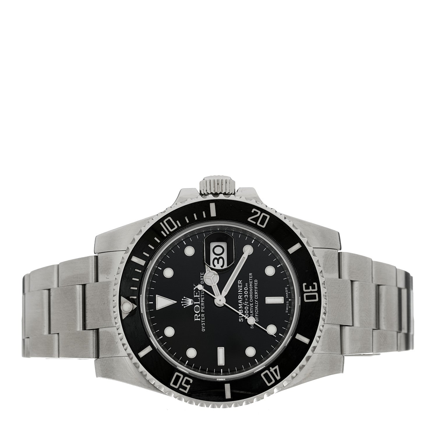 Rolex Stainless Steel 40mm Oyster Perpetual Submariner Date Watch Black 116610LN 2 of 5