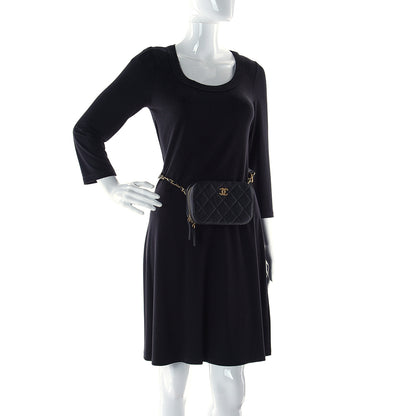 Chanel Caviar Quilted Waist Bag Black 2 of 9