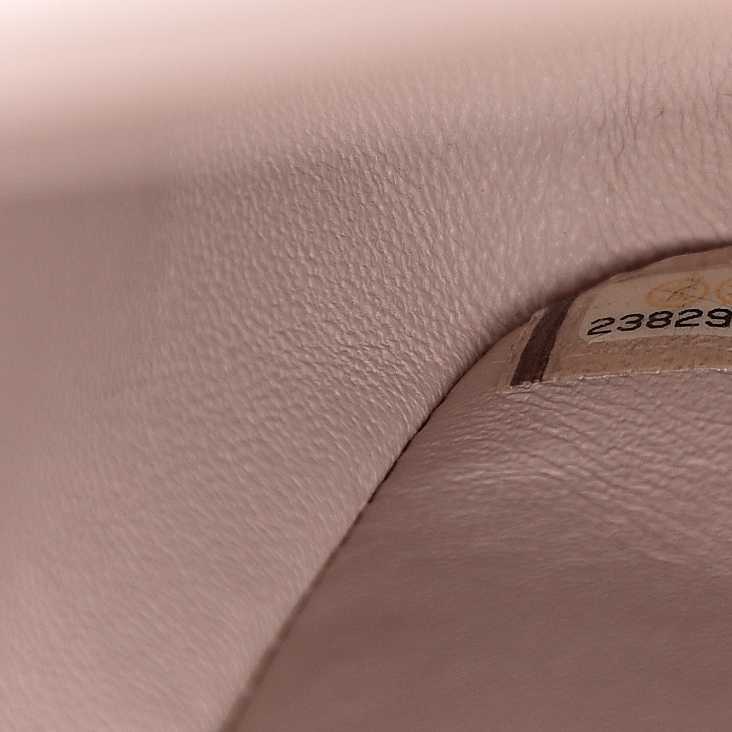 Chanel Calfskin Chevron Quilted Jumbo Double Flap Light Pink 6 of 11