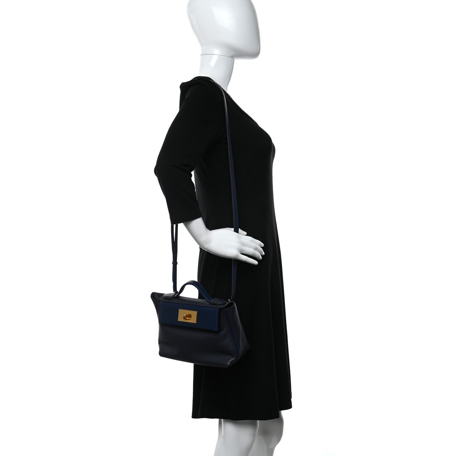 Hermes Evercolor Swift 24/24 21 Bleu Nuit Bleu Navy 2 of 11
