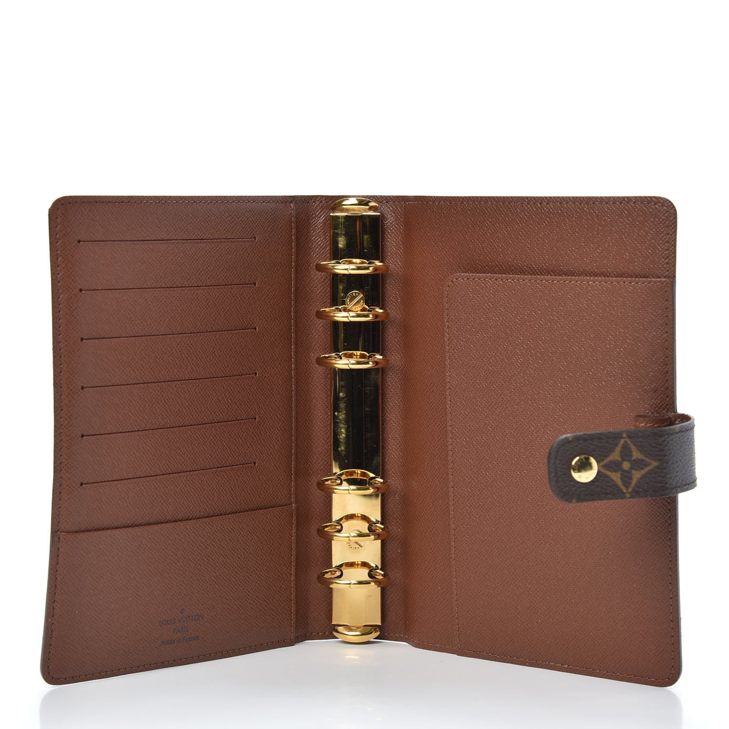 Monogram Medium Ring Agenda Cover